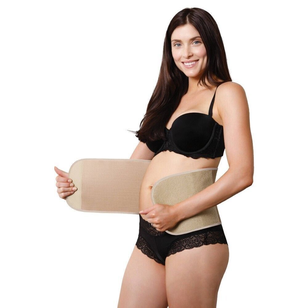 BELLY BANDIT BASICS Pregnancy Maternity Belly Wrap -  Nude- SMALL